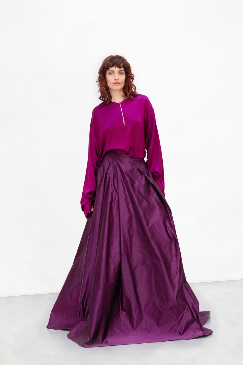 Woman wearing fashion by Michel Mayer