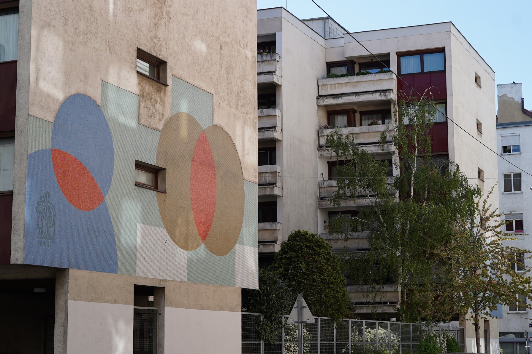 Fassadenkunstwerk Große Neugasse 