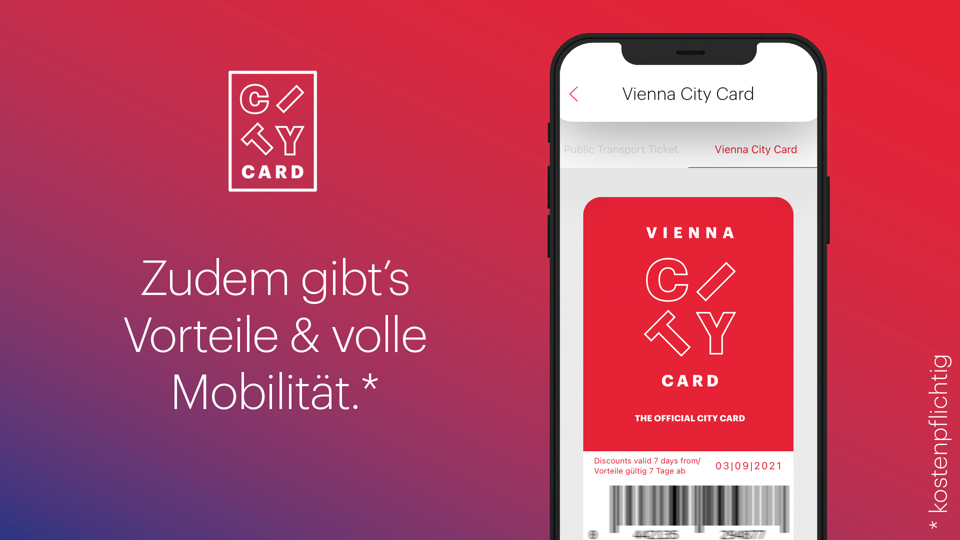 ivie App - Vienna City Card