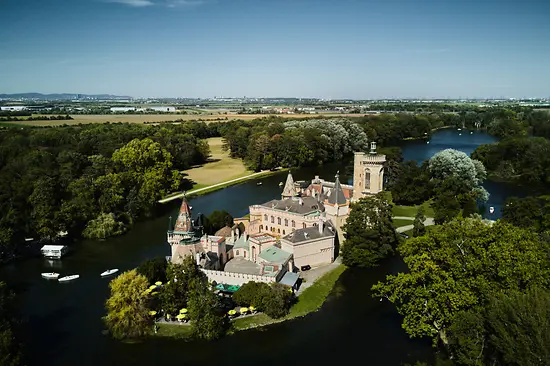 Aerial view Franzensburg