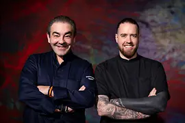 Michelin-starred chef Juan Amador and head chef David Fleckinger