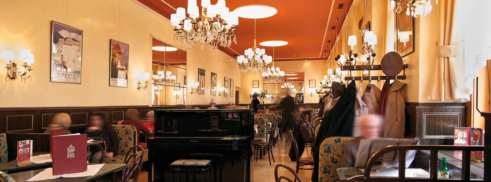 Kawiarnia-restauracja Weimar Widok wnętrza
