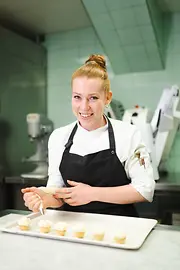 Head Pastry Chef Natalie Stebbing at Hotel Sacher