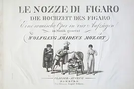 Piano reduction of Wolfgang Amadeus Mozart's The Marriage of Figaro
