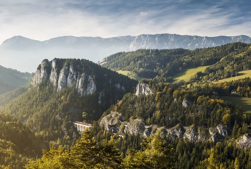 Vue sur Semmering