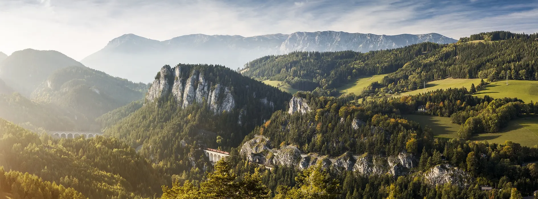 Pohled na Semmering