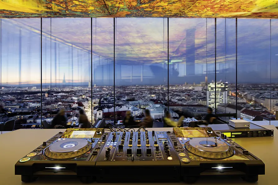DJ at a club