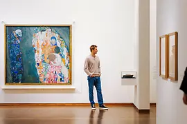 ウィーン レオポルド美術館のクリムトコレクション
