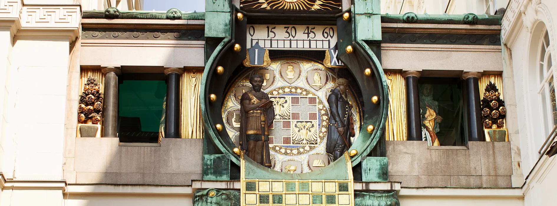 Anker Clock at Hoher Markt 