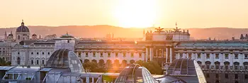 Vedere asupra Hofburgului, Viena de sus