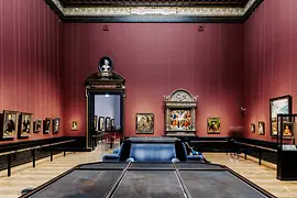 Kunsthistorisches Museum Vienne (Musée de l'Histoire de l'Art), salle d'exposition