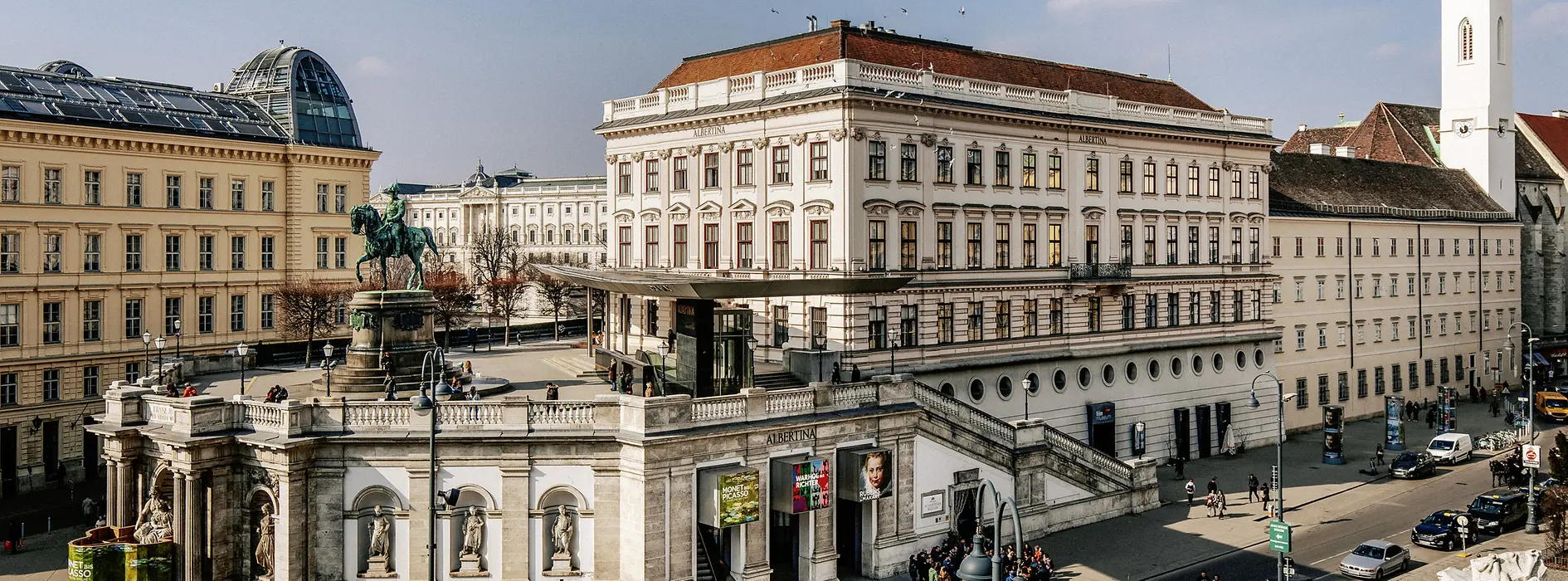 Vedere exterioară Albertina