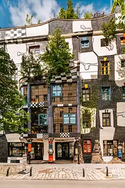 Kunst Haus Wien. Museum Hundertwasser, extérieur