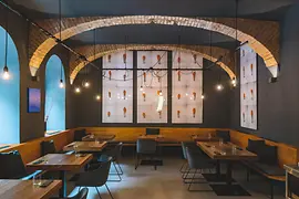 Restaurant Aend, interior view