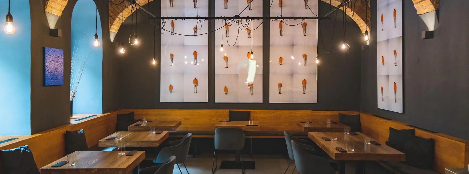 Restaurant Aend, interior view