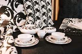 Porcelaine d'Augarten au design de Koloman Moser