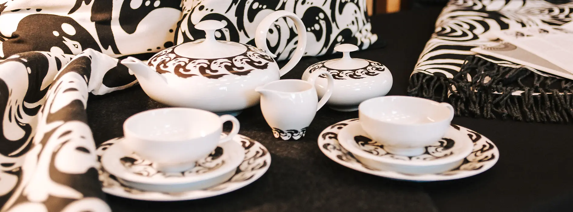 Porcelaine d'Augarten au design de Koloman Moser
