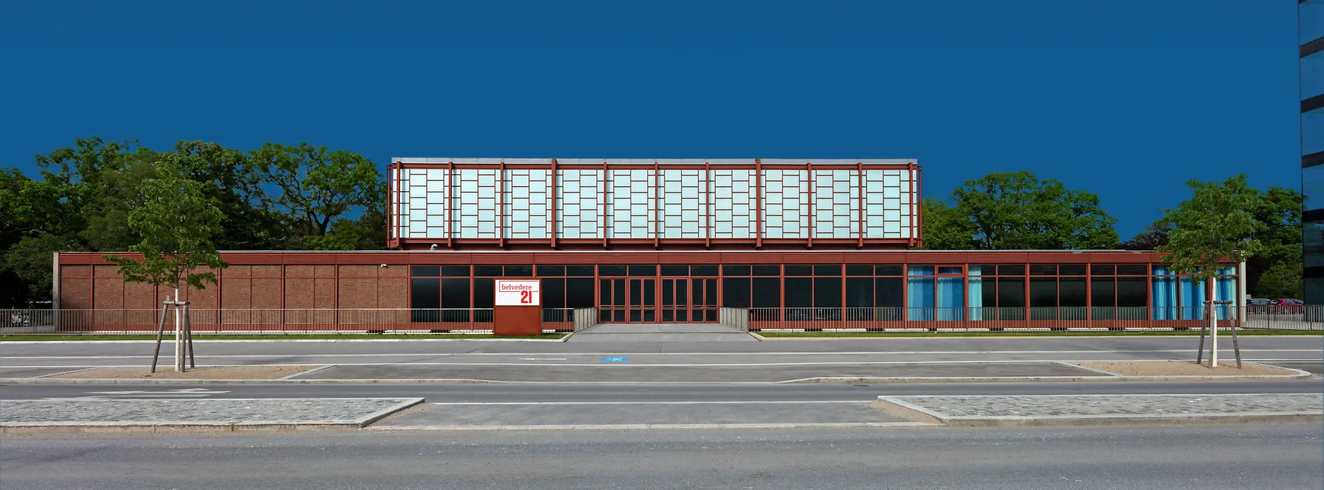 Exterior shot of Belvedere 21