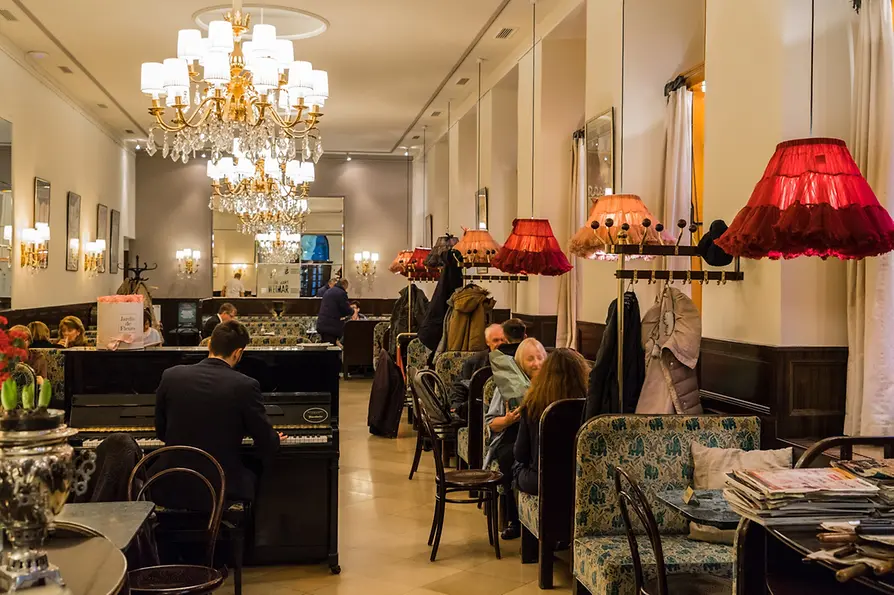 Café Weimar, interiér