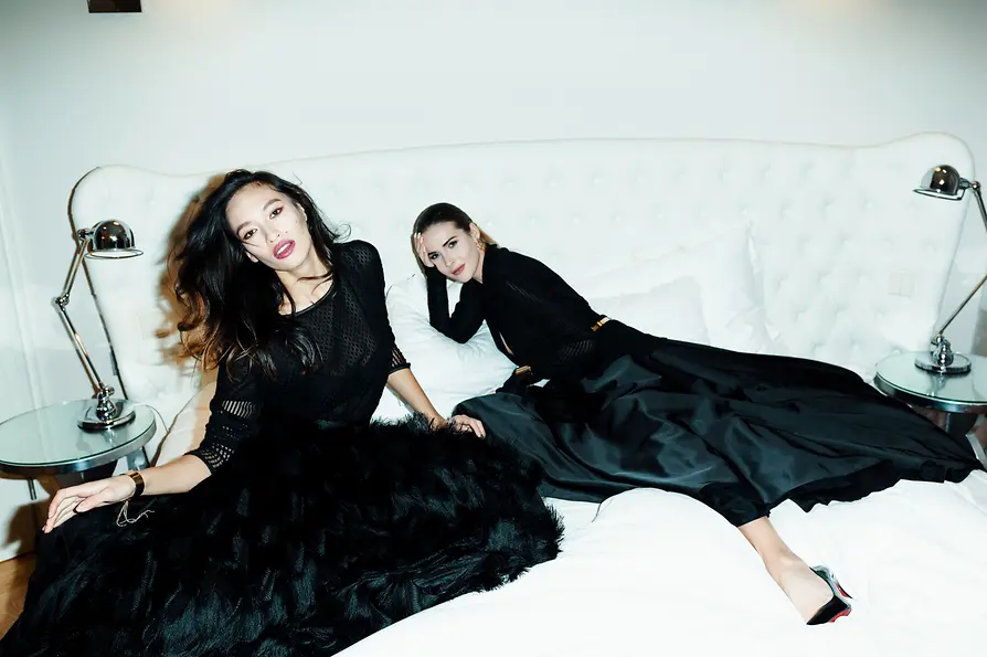 Female model with fashion from Austria 