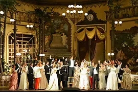 Scena dal "Pipistrello", Opera di Stato