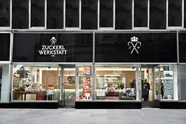 Vue extérieure d'un magasin