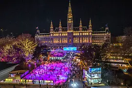 Patinaj în faţa Primăriei 