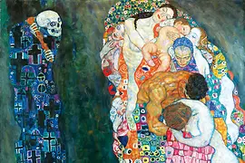 Gustav Klimt: Tod und Leben, 1910