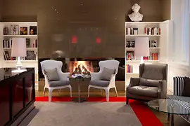 Lounge prostory v hotelu The Harmonie Vienna 