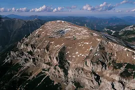 シュタイヤマルク州とニーダーエステライヒ州にまたがるアルプス地方