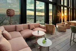 Roof terrace of Hotel Melia