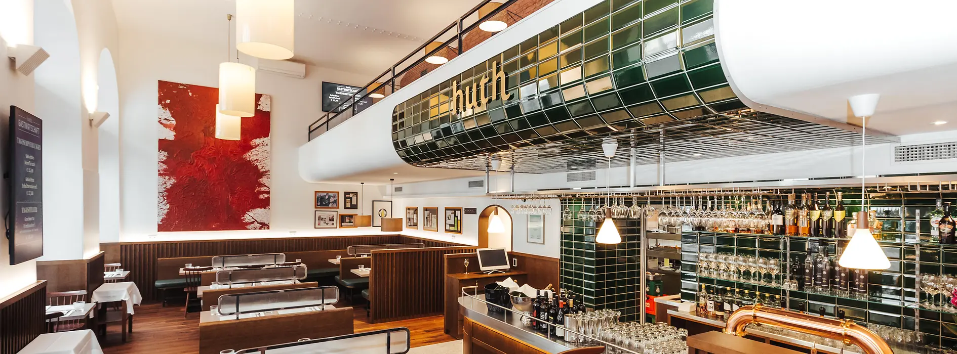 Restaurant Huth, interior shot