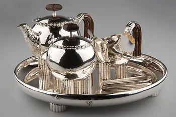 Чайный сервиз Йозефа Хоффманна, Венская мастерская 