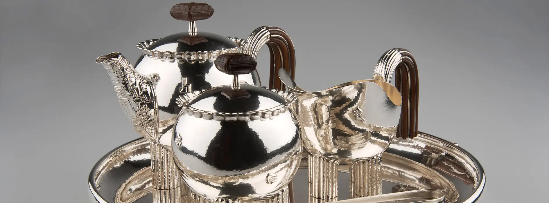 Tea service by Josef Hoffmann, 1928