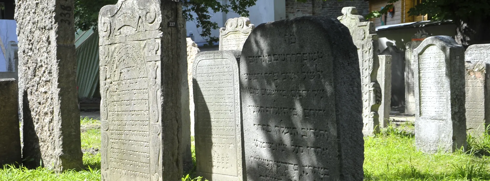Old Jewish gravestones