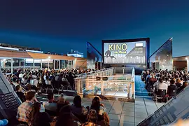 "Cinema on the Roof" of the Main Library
