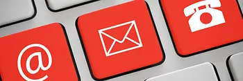 Keybord with Symbols for Web, Email and Tel