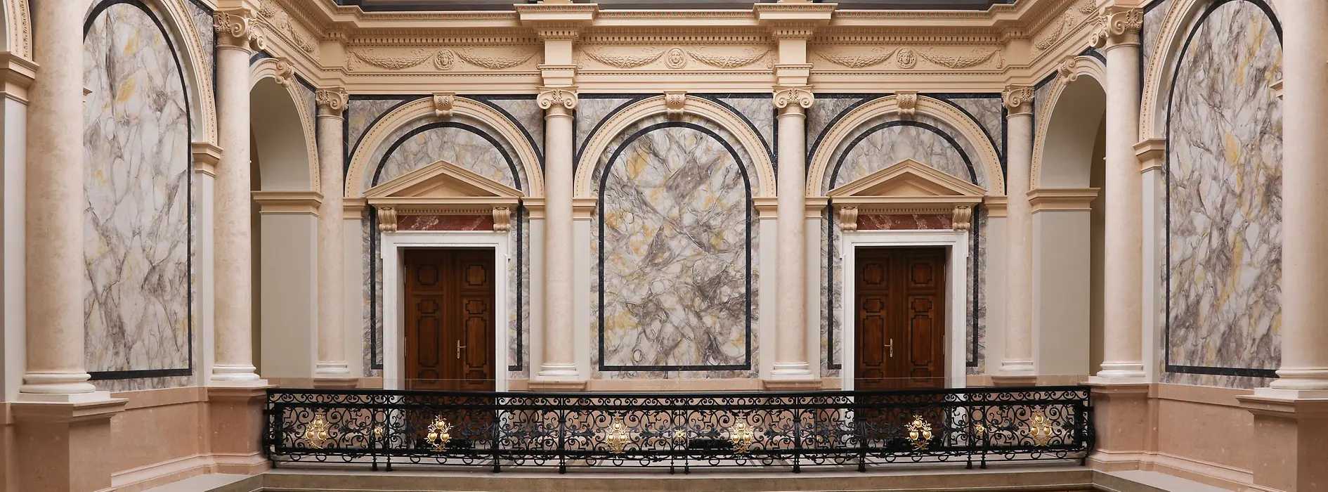 Interno della Künstlerhaus di Vienna
