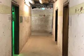 Air-raid shelter in Anne Carlsson Park