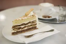 Tarta de chocolate Malakoff