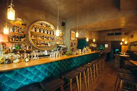 Moby Dick, interior view, bar