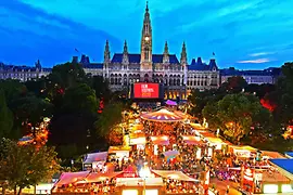 Music Film Festival 2018, evening atmosphere from above