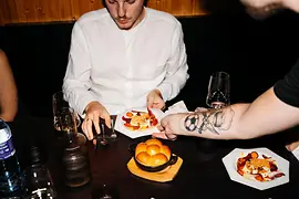 Сервированное блюдо 