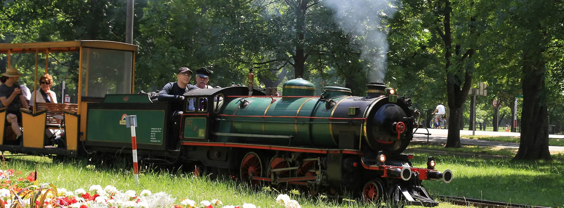 Miniature railway in the Prater