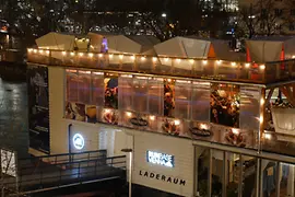 Badeschiff et sa décoration de Noël