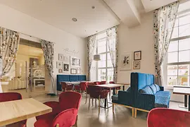 Sperling w Augarten, restauracja, widok wnętrza