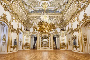Ballroom in Liechtenstein City Palace