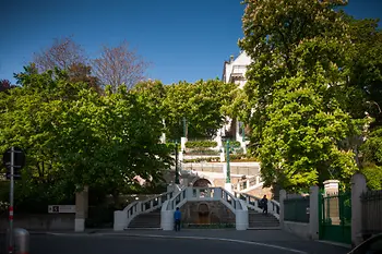 Strudlhofstiege (Strudlhof staircase) in the ninth district
