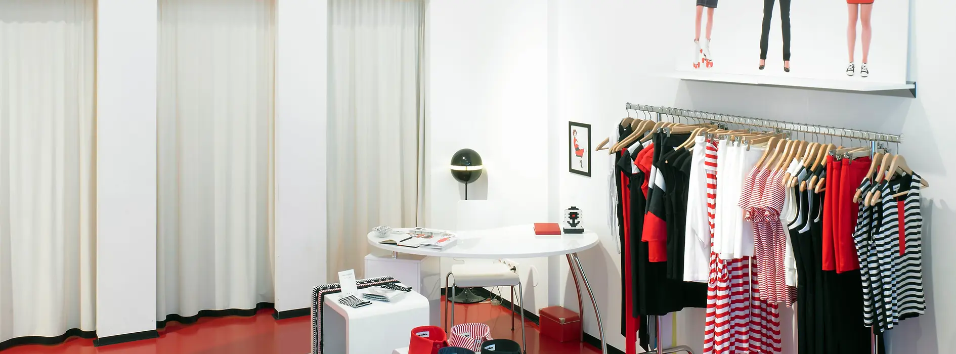 Fashion shop inside