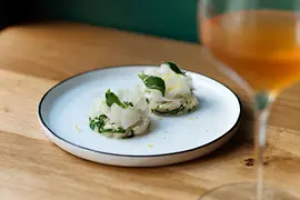 Сервированное блюдо 